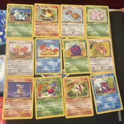 19 First Edition Pokemon Base Set Cards Tcg - Image 1