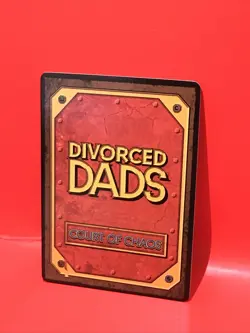 Divorced Dads Court of Chaos Morning Coffee - Beast Card HOLO V1 MISPRINT - Image 2