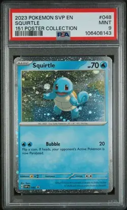 Squirtle - 048 (Cosmos Holo) 048 Sv: Scarlet & Violet Promo Cards Holo for sale online - Image 1
