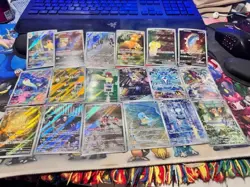 Pokemon Illustration Rare Lot Squirtle 151 Ninetales Slowpoke Baxcalibur 18 Card - Image 1