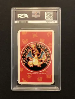 Primeape #057 Pokemon Red Playing Card Poker King Hearts Nintendo PSA 10 - Image 2
