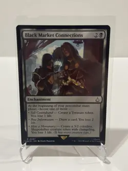 ~ Black Market Connections NM ~ UB: Assassin's Creed ~ MTG ~ - Image 1