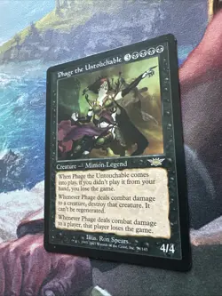 Phage the Untouchable Legions Magic the Gathering NM 2003 MTG - Image 3