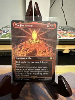 The Fire Crystal (Borderless) Final Fantasy Regular - Image 1
