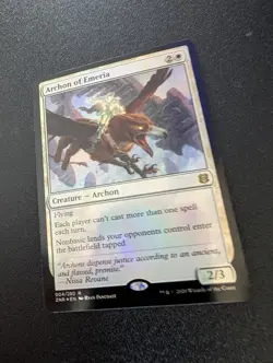 MTG Magic the Gathering Archon of Emeria (4/493) Zendikar Rising NM FOIL - Image 1