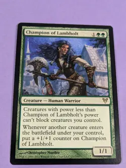 MTG Magic: Avacyn Restored: Champion of Lambholt #171/244 Rare - NM - Image 1