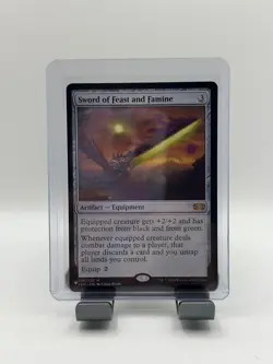 MTG, Sword of Feast and Famine 296 2XM The List Reprints Regular - Image 1