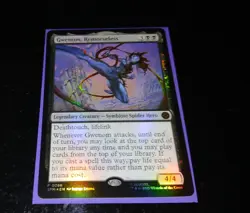 Gwenom Remorseless MTG Marvel Spider Man Unique Miscellaneous Foil Promo NM - Image 1