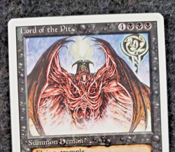 lord of the pit Magic: The Gathering - Revised NM MTG ...............(DS3D1K3) - Image 3