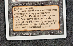 lord of the pit Magic: The Gathering - Revised NM MTG ...............(DS3D1K3) - Image 5