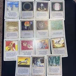 Vintage MTG Lot Of 75 Commons & Uncommons - Unlimited (1993) - No Duplicates! - Image 2