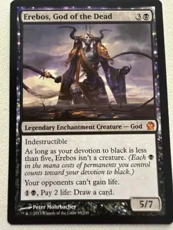 Erebos, God of the Dead - THB Mythic MTG NM ?? Devotion Staple - Image 1