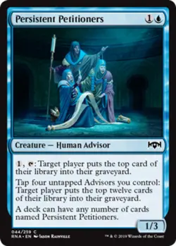 1x Persistent Petitioners NM-Mint, English Ravnica Allegiance MTG Magic - Image 1