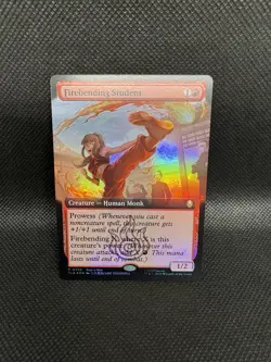 MTG Magic Firebending Student 0393 Buy-A-Box Foil Promo Avatar TLA English - Image 1
