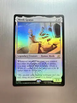 Monk Gyatso - 81 - MTG Avatar: The Last Airbender - Rare - FOIL - Image 1