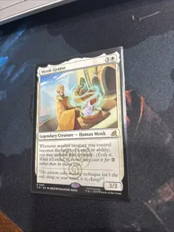 Mtg Monk Gyatso- Avatar The Last Airbender - Eternal Legal + Bonus Foils - Image 2