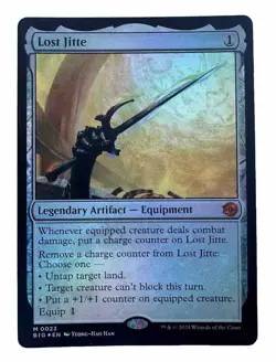 MTG- Lost Jitte - Outlaws of Thunder Junction: The Big Score - #23 Foil M/NM - Image 1