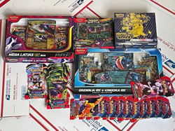36 packs Pokemon Phantasmal Flames Mega Evolution Destined Rivals Surging Sparks - Image 1