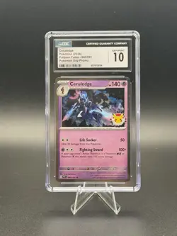 Ceruledge 040/091 Pokemon Day 2024 Stamp Holo Rare Promo CGC 10 Gem Mint - Image 1