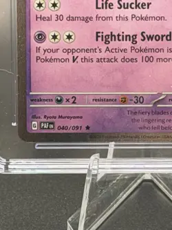 Ceruledge 040/091 Pokemon Day 2024 Stamp Holo Rare Promo CGC 10 Gem Mint - Image 5