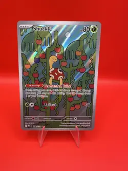 Shuckle 136/132 - Mega Evolution Pokemon Illustration Rare Holo NM - Image 1