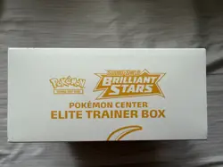Brilliant Stars Pokemon Center Elite Trainer Box ETB - Pokemon TCG - Sealed - Image 3