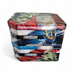 Pokemon TCG Tyranitar V + Empoleon V Strikers Tins 2021 - 10 Packs 236377 - Image 2