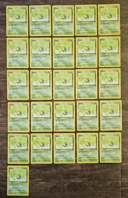 Pokemon TCG Team Rocket Oddish Common 63/82 Lot Of 26 - Image 1