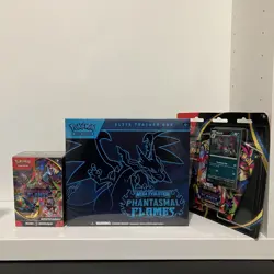 Pokemon TCG Phantasmal Flames Elite Trainer Box, Booster Bundle & Blister Sealed - Image 1