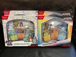 Pokemon Prismatic Evolutions and 151 Poster Collection box 2 of each new sealed - Image 1
