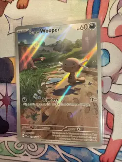 Pokemon TCG Paldean Wooper 102/094 Phantasmal Flames Illustration Rare MINT/NM - Image 3