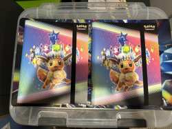 POKEMON PRISMATIC EVOLUTIONS BINDER COLLECTION **EEVEE BINDER ONLY** - Image 1