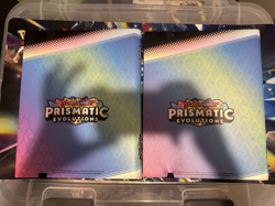POKEMON PRISMATIC EVOLUTIONS BINDER COLLECTION **EEVEE BINDER ONLY** - Image 2