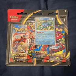 Pokemon TCG Mega Evolution Base Set 3-Pack Blister |Golduck |BRAND NEW SEALED - Image 1