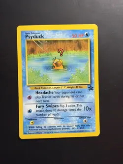 [Near Mint+] Psyduck WOTC Black Star Promo 20/53 Pokemon TCG - Image 1