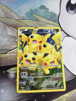 Pokemon TCG - Pikachu (Full Art) RC29/RC32 Generations: Radiant Collection Holo - Image 1