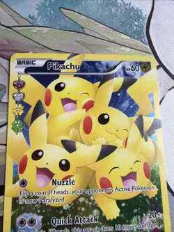 Pokemon TCG - Pikachu (Full Art) RC29/RC32 Generations: Radiant Collection Holo - Image 3