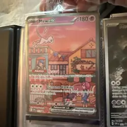 Mew ex SVP 053 Pokemon TCG Scarlet Violet 151 Black Star Promo Full Art SEALED - Image 1