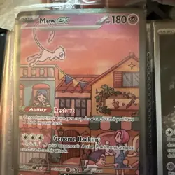 Mew ex SVP 053 Pokemon TCG Scarlet Violet 151 Black Star Promo Full Art SEALED - Image 2