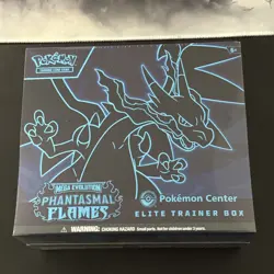 Phantasmal Flames Pokemon Center ETB Sealed - Image 1