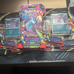 Pokemon TCG: Phantasmal Flames 3 Pack Blister [lot of 2] Plus 6 Sleeve Packs 🔥 - Image 1