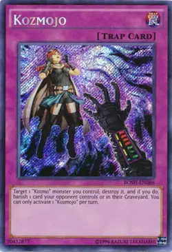 Yugioh! HP Kozmojo - BOSH-EN086 - Secret Rare - Unlimited Edition Heavily Played - Image 1