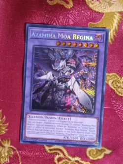 Azamina Moa Regina MP25-EN105 1st Edition Prismatic Secret Rare Yugioh yu-gi-oh! - Image 1