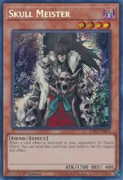 Yugioh! Skull Meister - RA02-EN005 - Secret Rare - 1st Edition Near Mint, Englis - Image 1