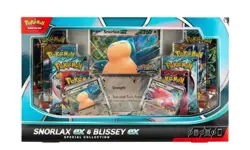 Pokemon Trading Card Game Snorlax ex and Blissey ex Special Collection Box - Image 1