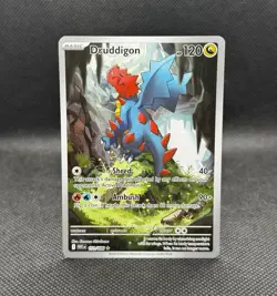 Pokemon TCG White Flare Druddigon Illustration Card 151/086 M/Nm Condition - Image 1