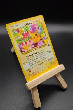 Birthday Pikachu- 24/53 -Celebration - Classic Collection Holo Pokemon Card - NM - Image 4