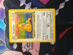 Dragonite 4/62 Holo Rare Fossil Set Pokemon Card WOTC Vintage 1999 Excellent - Image 2