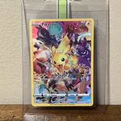 Pokemon Pikachu TCG Card Crown Zenith 160/159 Holo Secret Rare NM/Mint Condition - Image 1