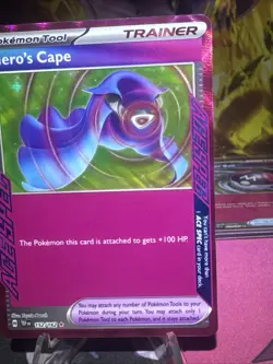 Hero's Cape 152/162 - Temporal Forces - Pokemon Card - NM Holo - Image 2